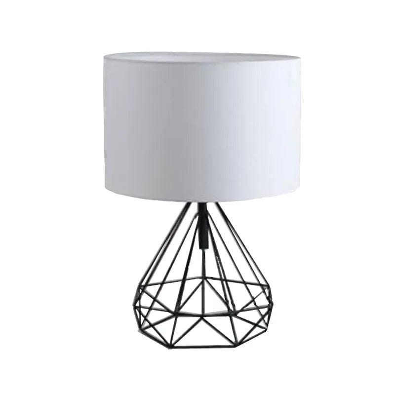 Lampe de Chevet Noir Blanc noir