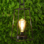 Lampe de Chevet Noir Industriel