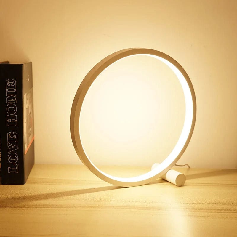 Lampe de Chevet Noire Blanc / Lumière froide