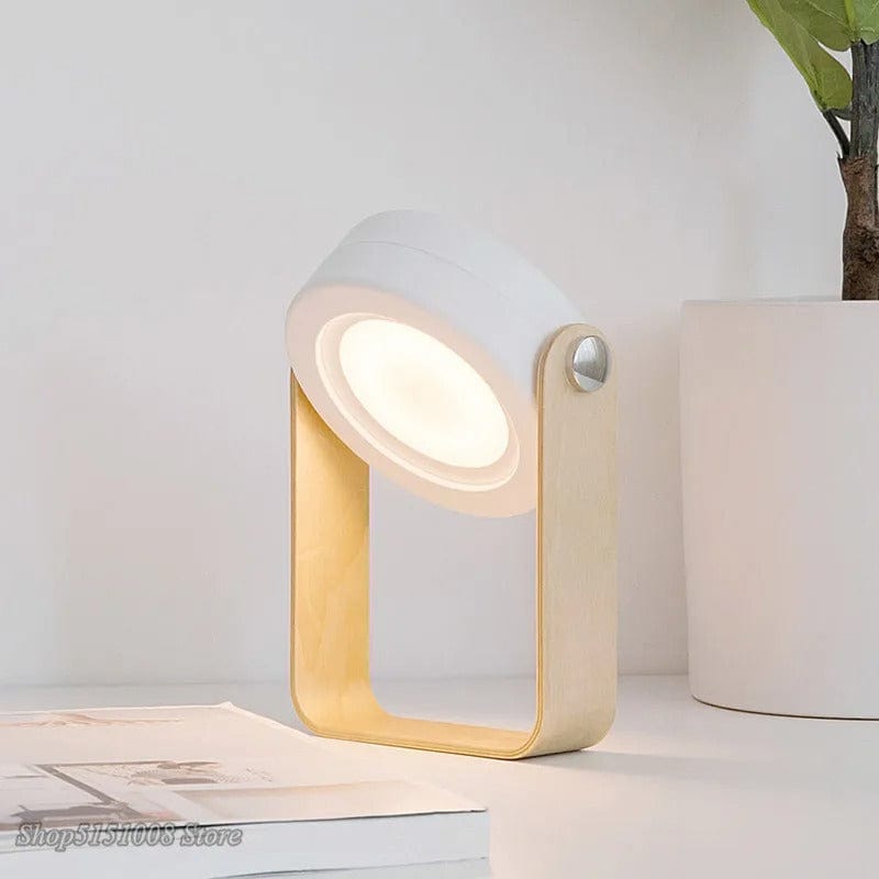 Lampe de Chevet Portable Blanc