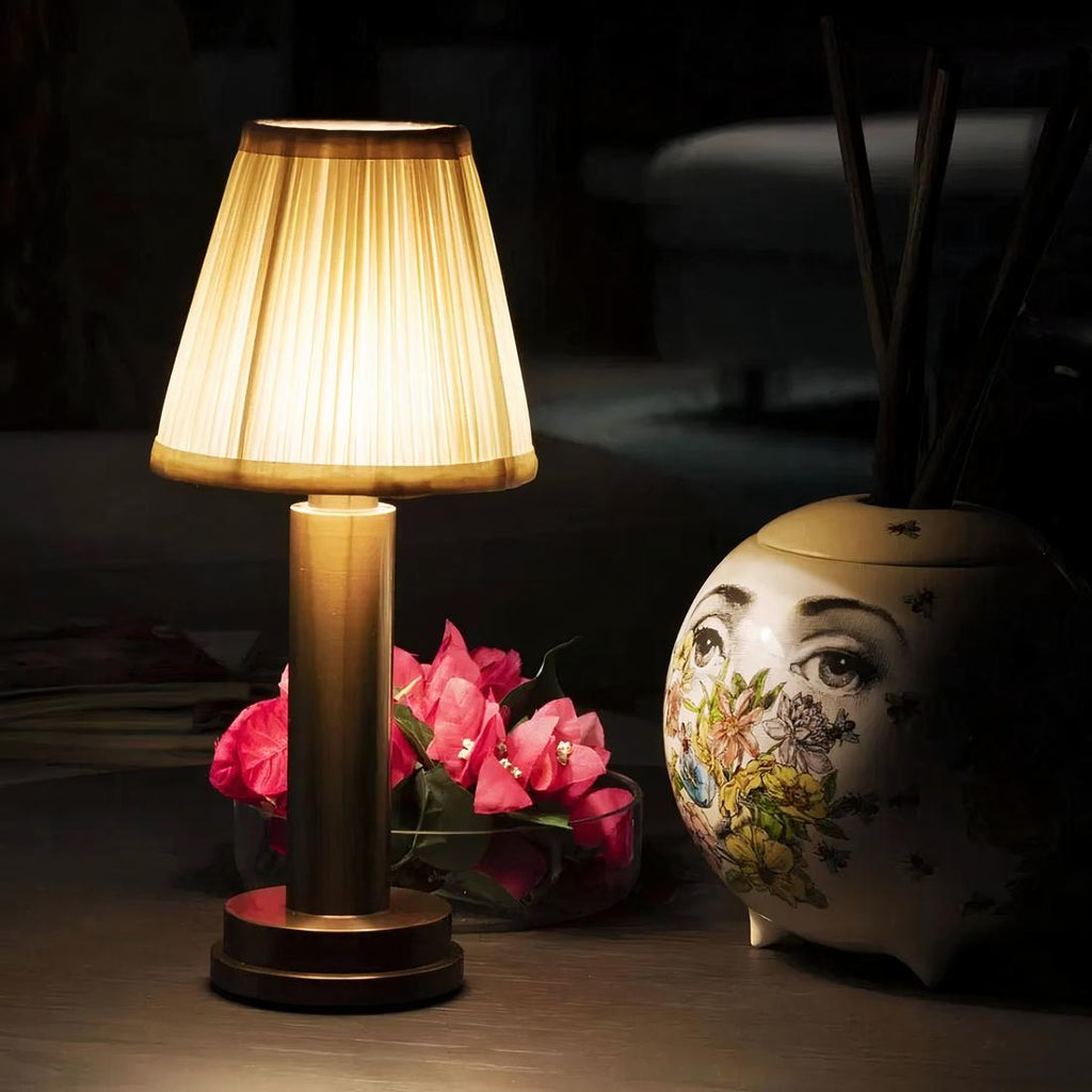 Lampe de Chevet Rechargeable Doré