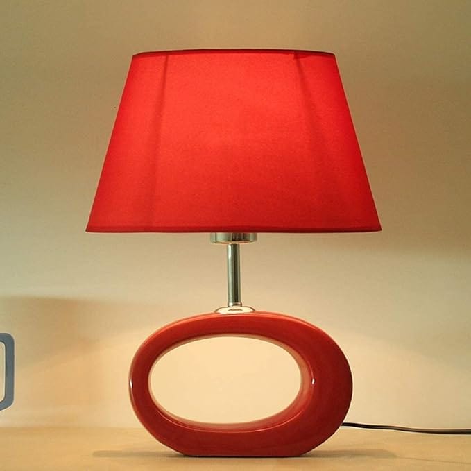 Lampe de Chevet Rouge Design