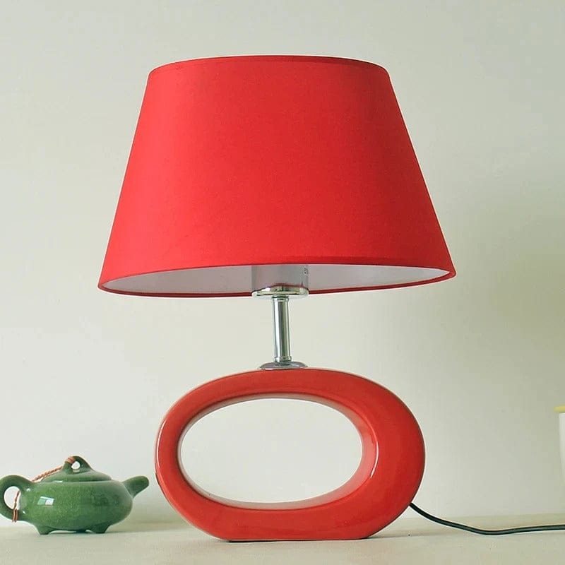 Lampe de Chevet Rouge Design