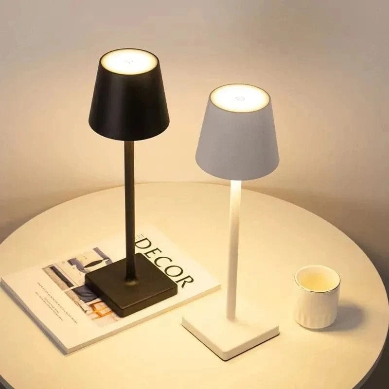 Lampe de Chevet Sans Fil Noir