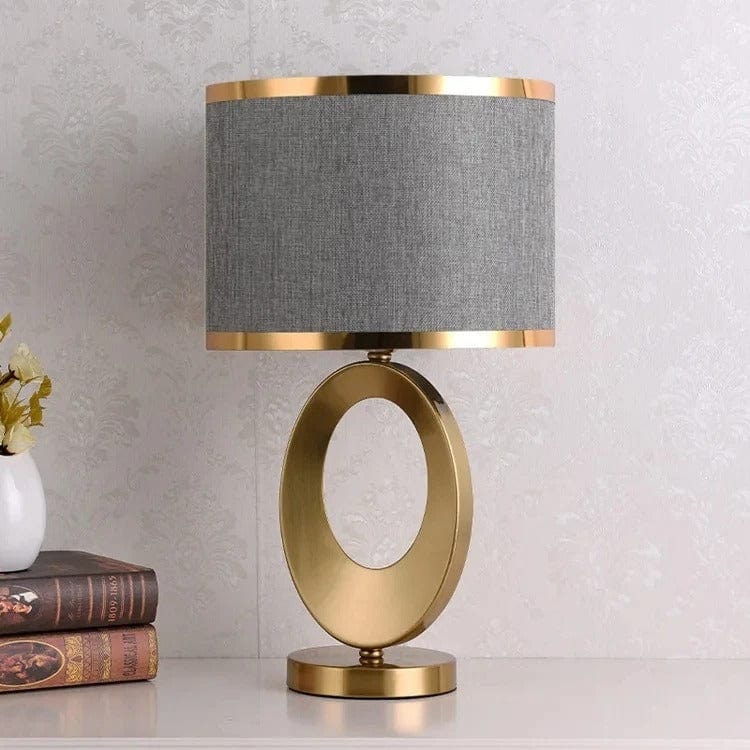Lampe de Chevet sur Pied Gris - Style 2