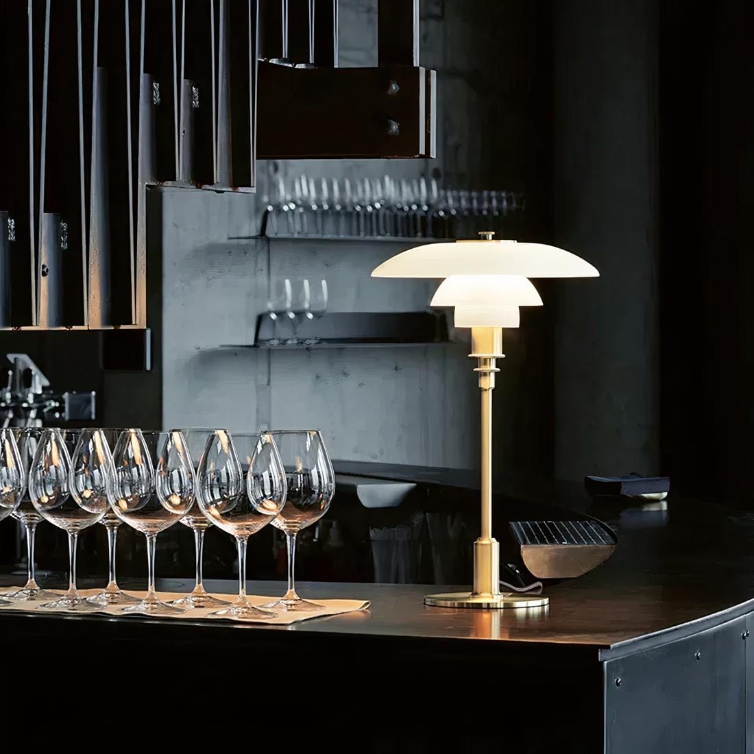 Lampe Design de Chevet Rétro