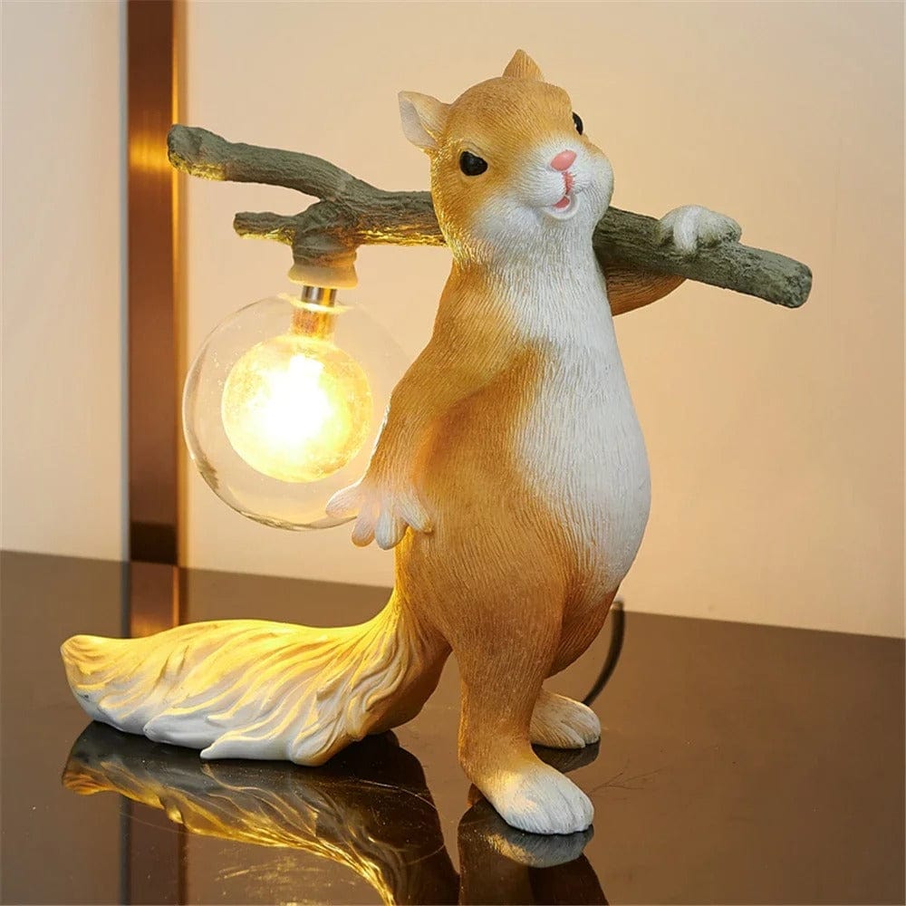 Lampe Écureuil Joyeux Modèle 2