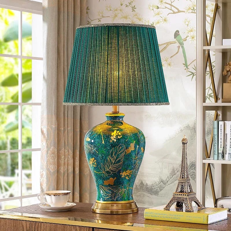 Lampe en Céramique Style Américain 33x58cm