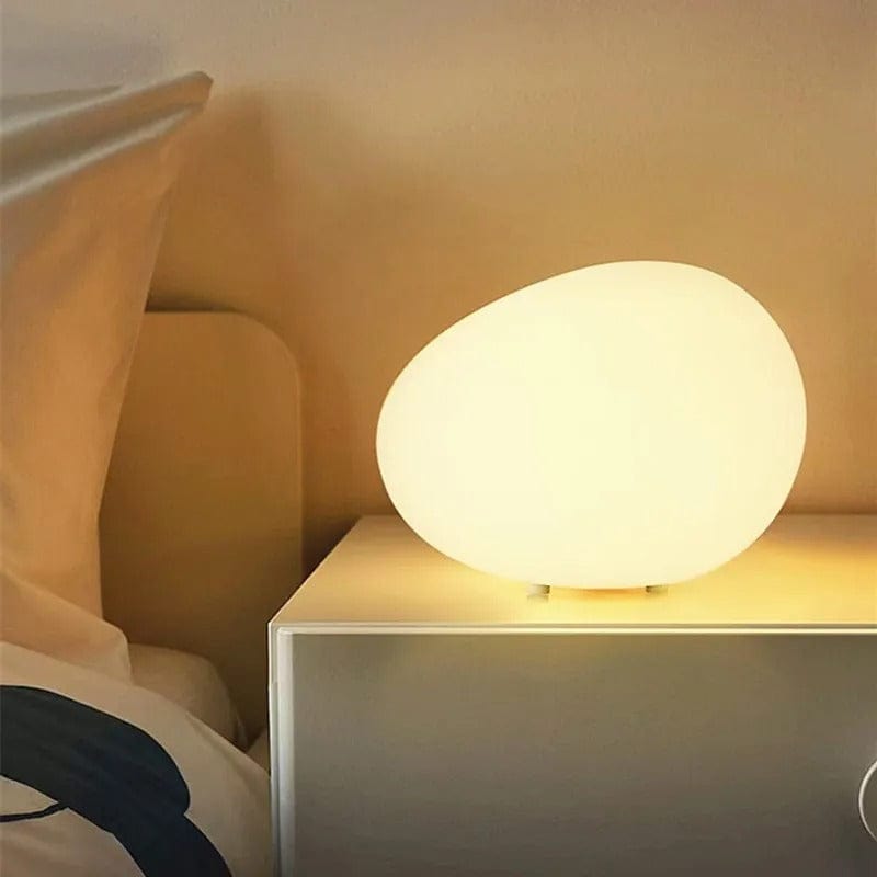 Lampe en Forme de Boule Asymetrique 16x22cm