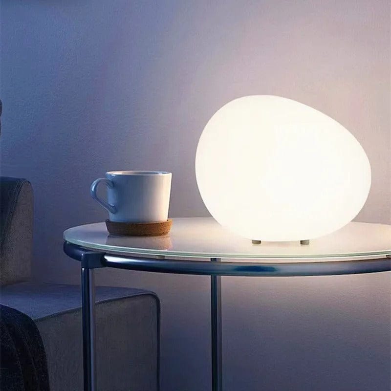 Lampe en Forme de Boule Asymetrique 25x32cm