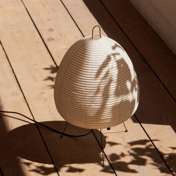 Lampe en Papier Japonaise Ovale