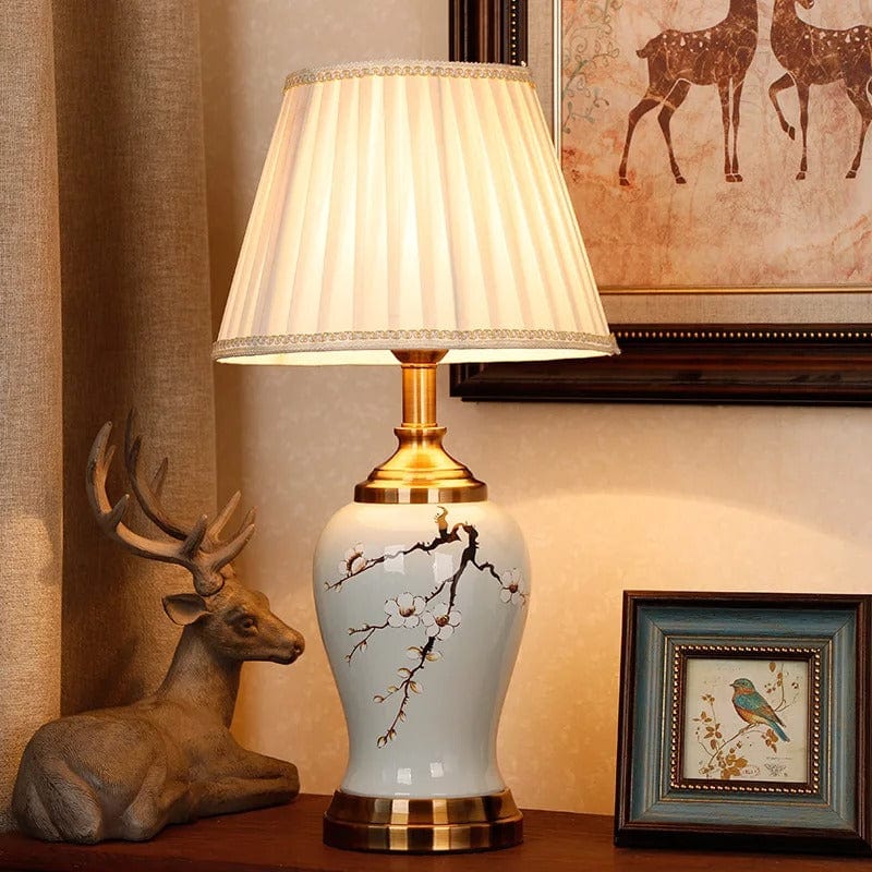 Lampe en Porcelaine Style 1