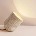 Lampe en Travertin Design Sans ampoule