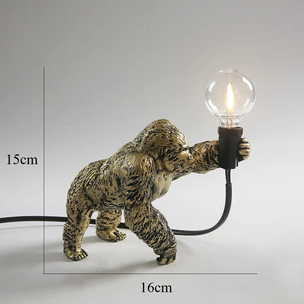 Lampe Gorille Modèle 1 / Bronze