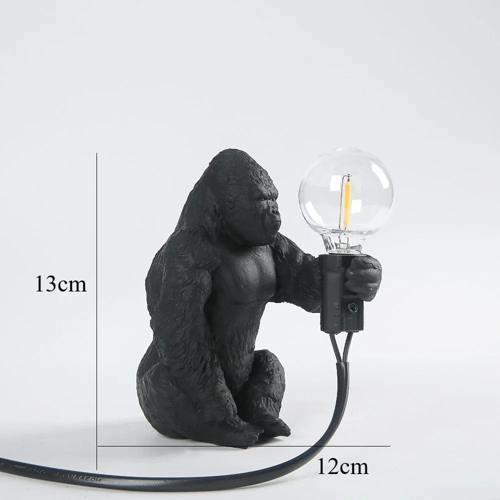 Lampe Gorille Modèle 2 / Noir