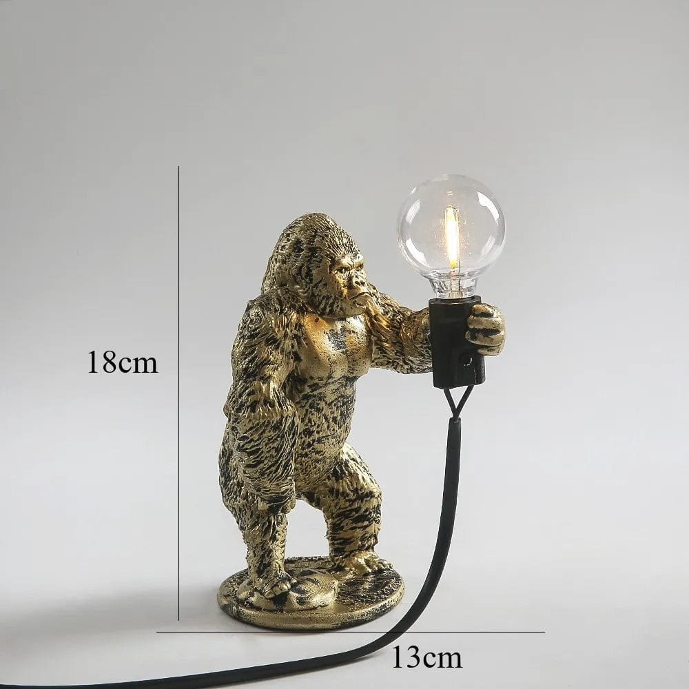 Lampe Gorille Modèle 3 / Bronze