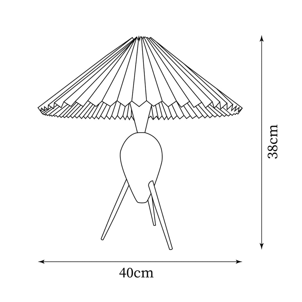 Lampe Japonaise à Poser