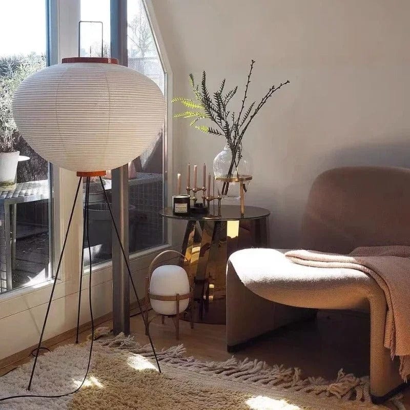 Lampe Japonaise sur Pied