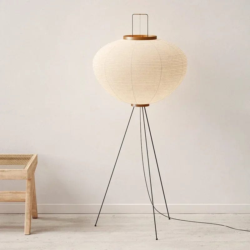Lampe Japonaise sur Pied 68x33cm / Lumière froide