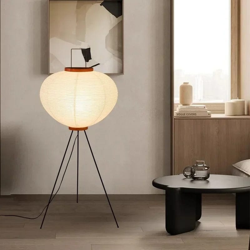 Lampe Japonaise sur Pied 68x33cm / Lumière neutre