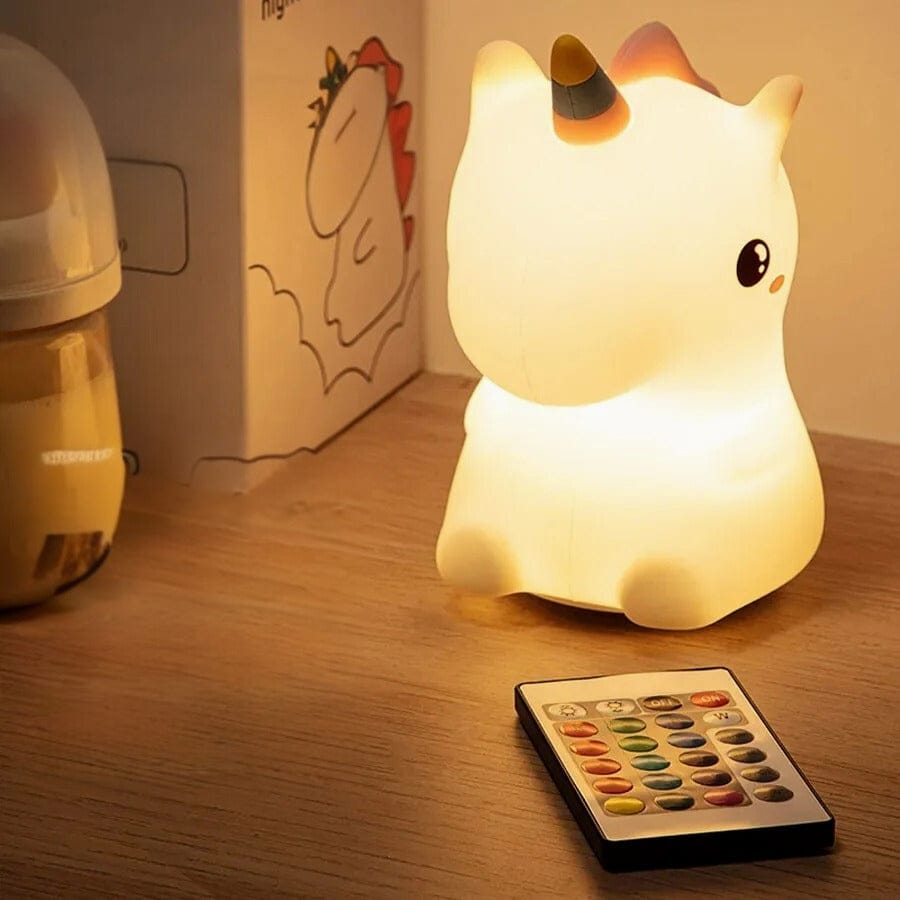 Lampe Led Licorne Avec télécommande