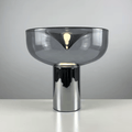Lampe Luxe Argent / Fumé