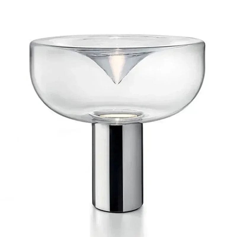 Lampe Luxe Argent / Transparent