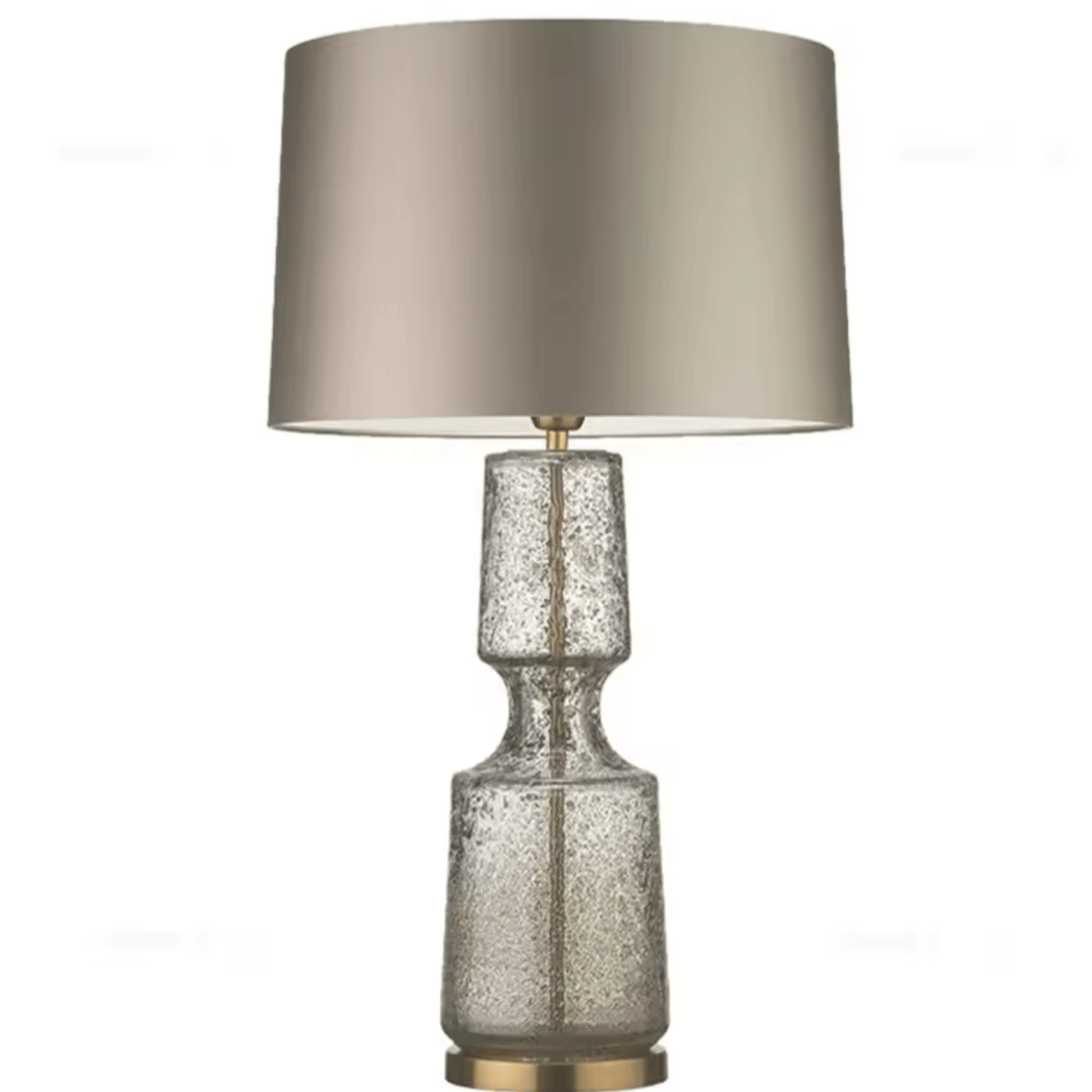 Lampe Minimaliste en Verre Gris / 65x35cm