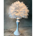 Lampe Plume Blanc