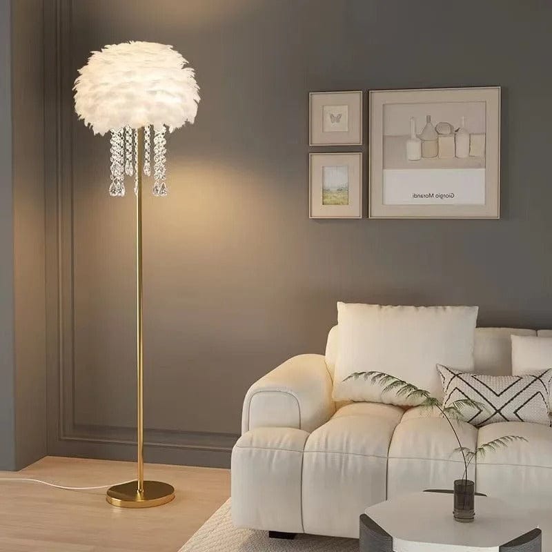 Lampe Plume sur Pied