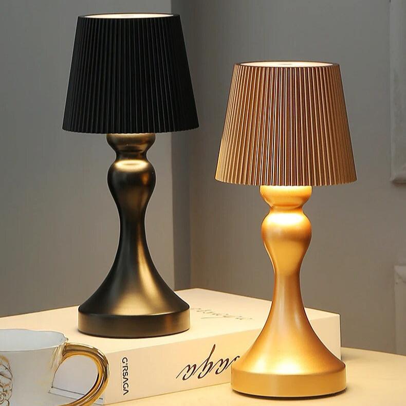 Lampe Pour Table de Chevet Doré