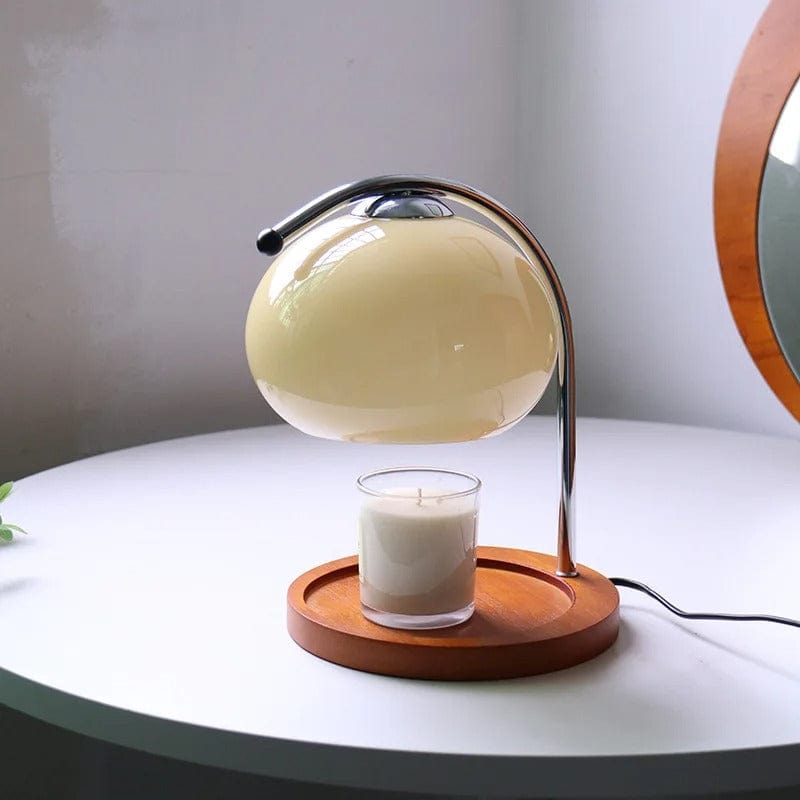 Lampe Ronde Chauffe Bougie Vanille