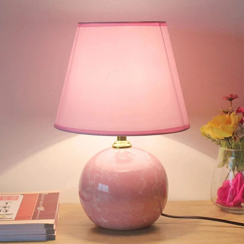 Lampe Rose de Chevet Style 2 / (34x22cm)