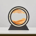 Lampe Sable 18cm / Noir - sable orange