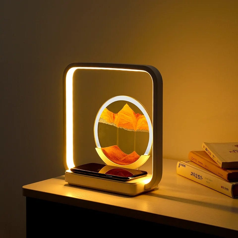 Lampe Sable Chargeur Induction