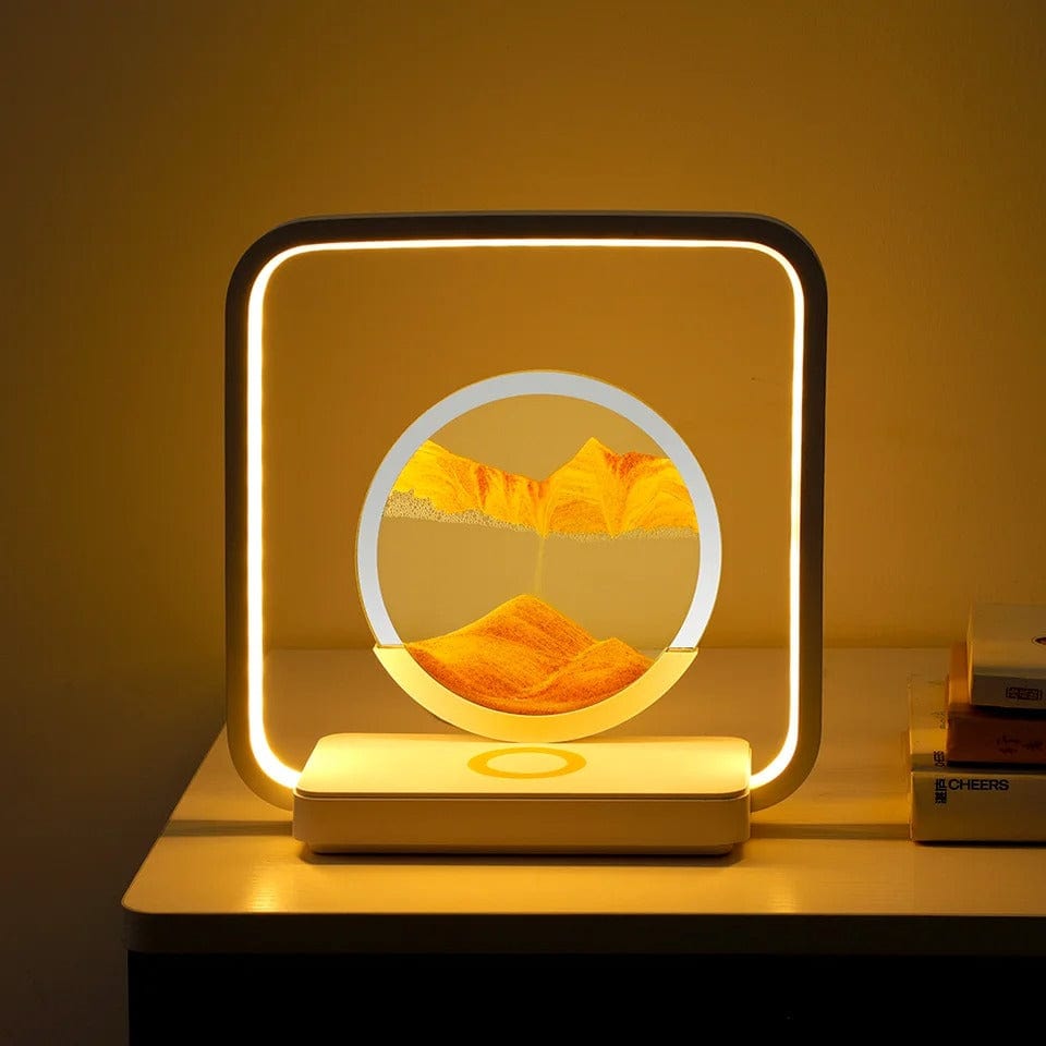 Lampe Sable Chargeur Induction