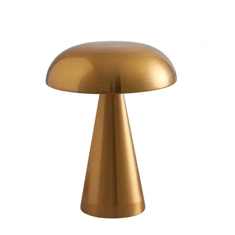 Lampe Tactile Champignon Doré