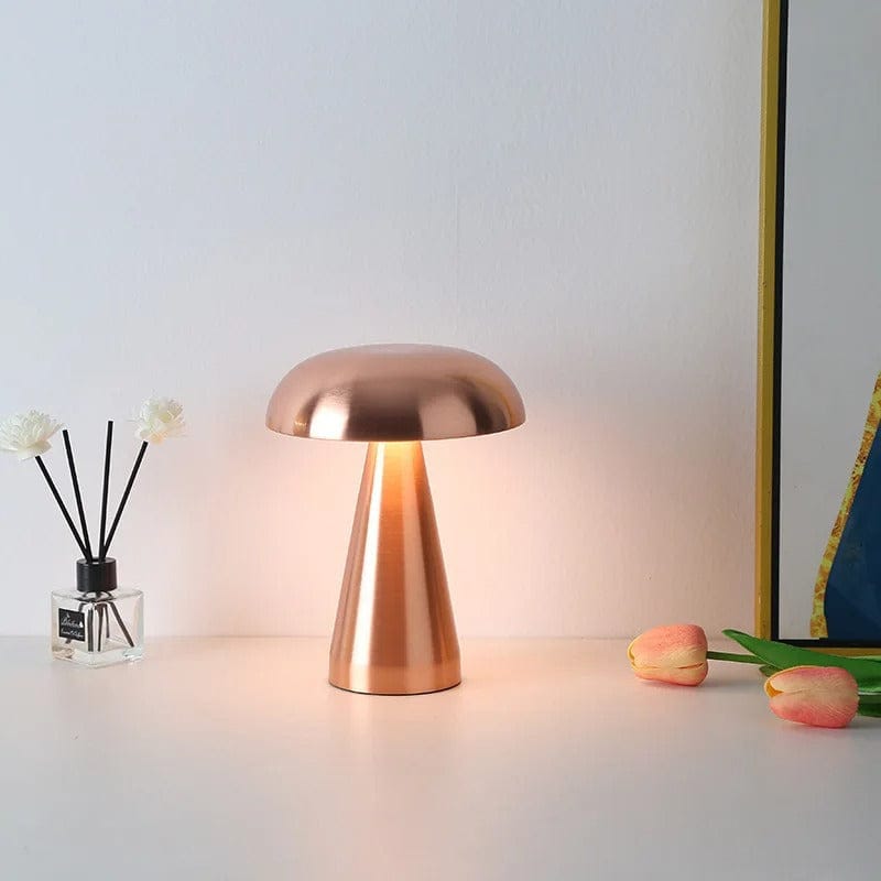 Lampe Tactile Champignon Rose