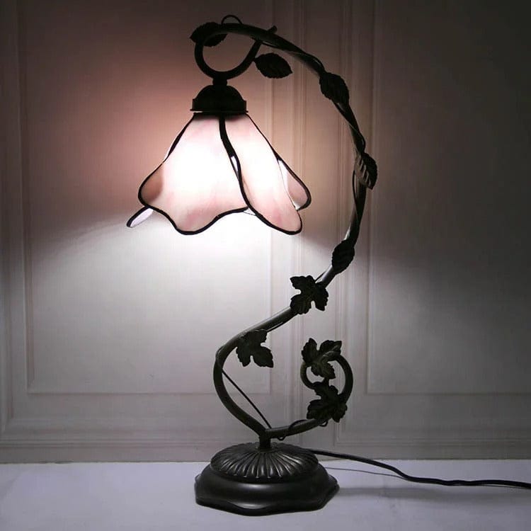 Lampe Tiffany Originale Rose