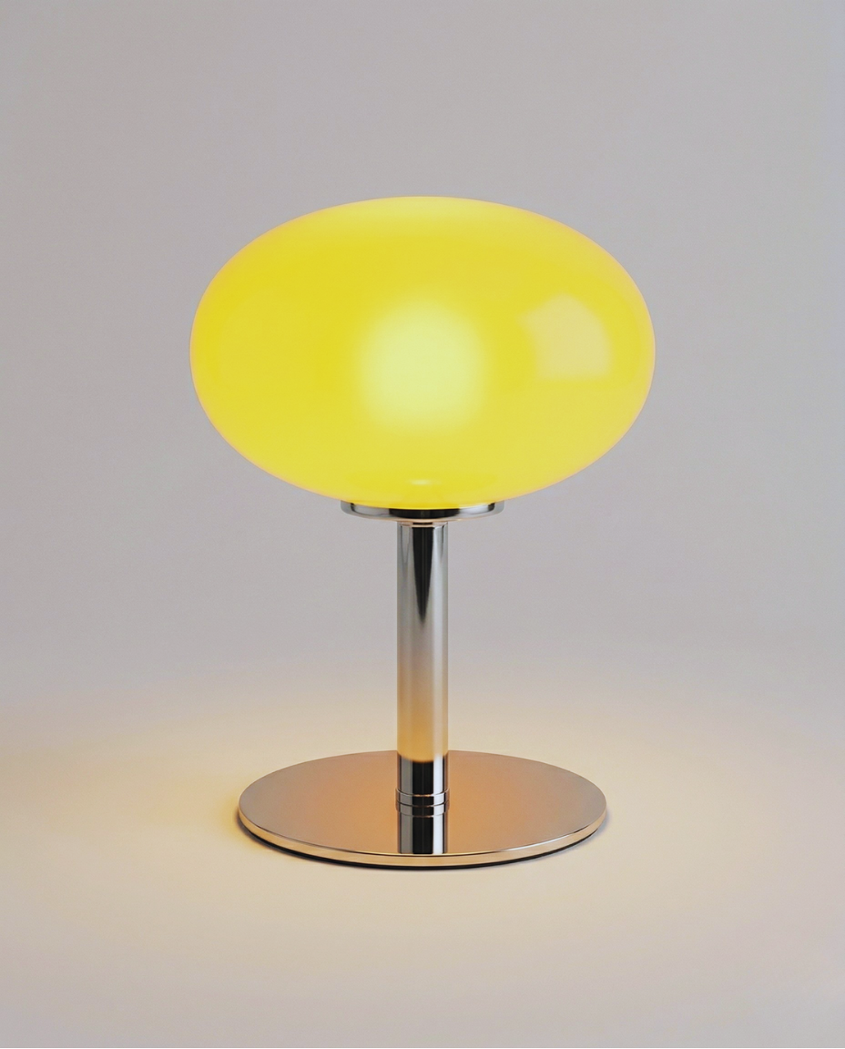 Lampe à Poser Design Sucette Crème