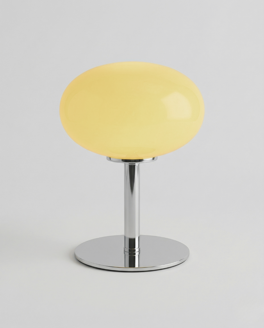 Lampe à Poser Design Sucette Crème