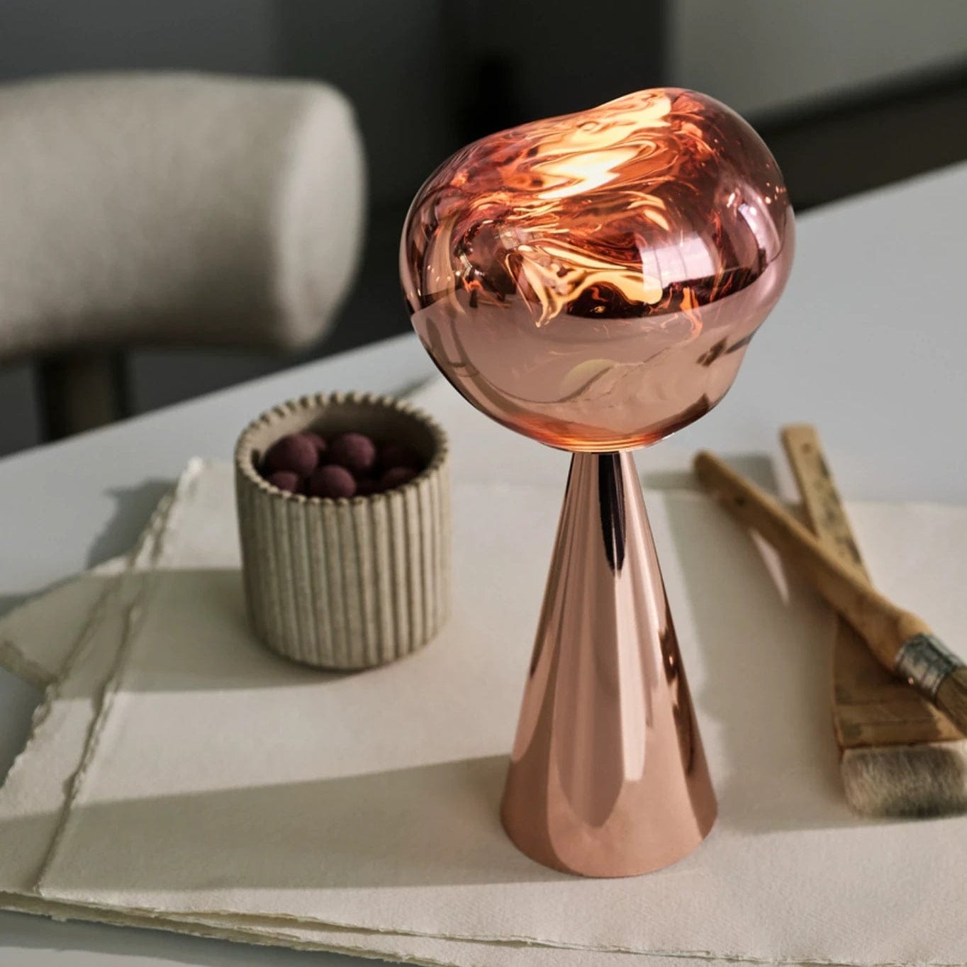 Lampes à Poser Design Italien Rose