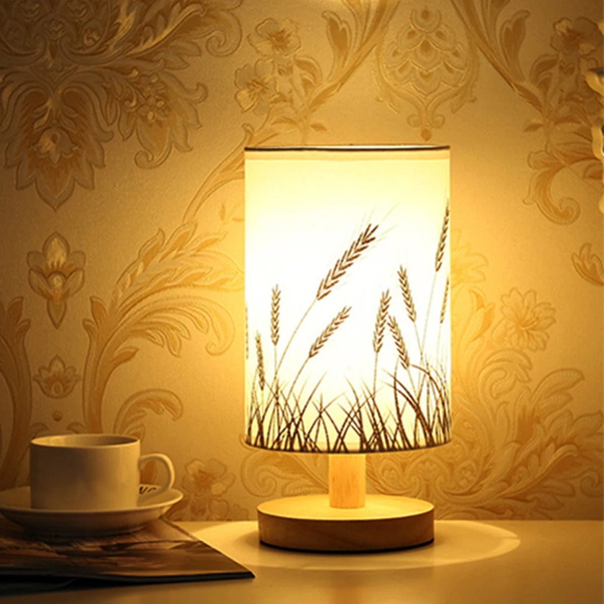 Lampes de Chevet Bois Champêtre