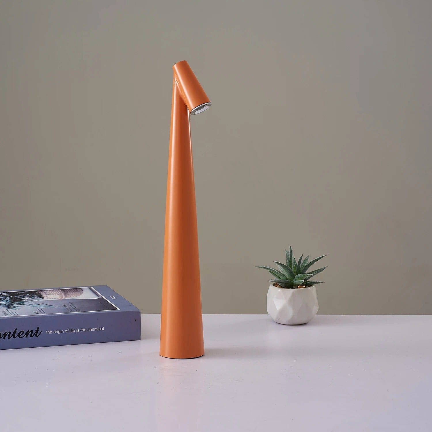 Lampes de Chevet Tactiles Design Orange