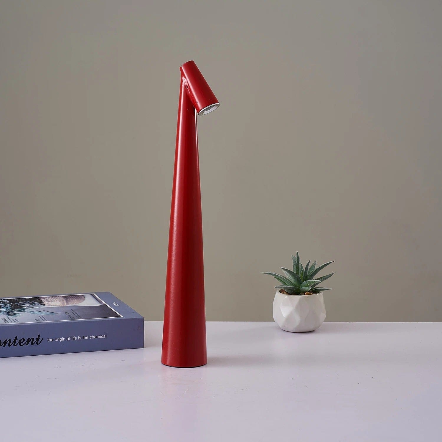 Lampes de Chevet Tactiles Design Rouge