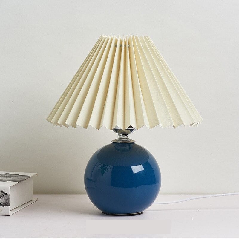 Lampes de Chevet Vintage Beige / Marine