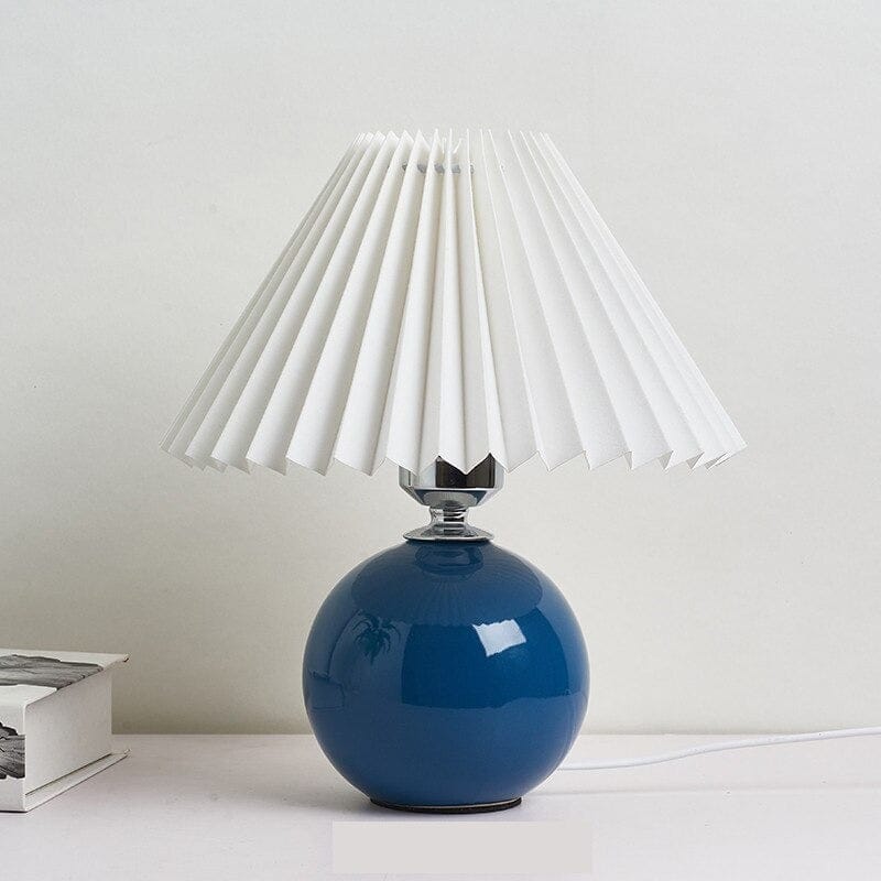Lampes de Chevet Vintage Blanc / Marine