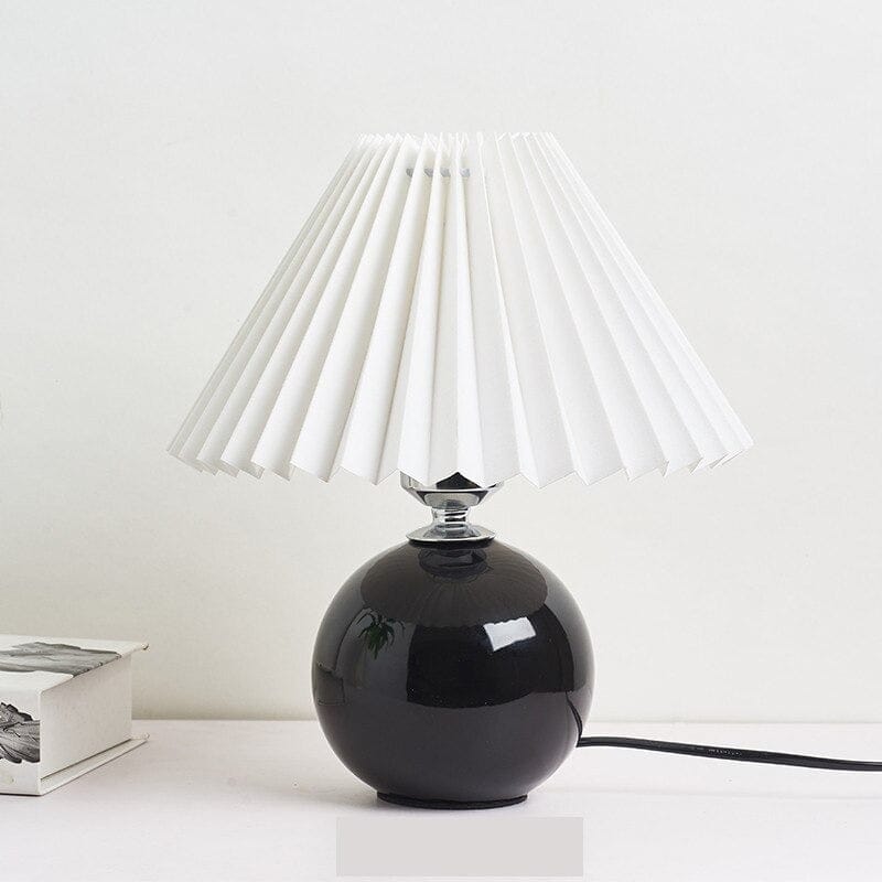 Lampes de Chevet Vintage Blanc / Noir