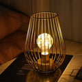 Lot Lampes de Chevet Pile Doré