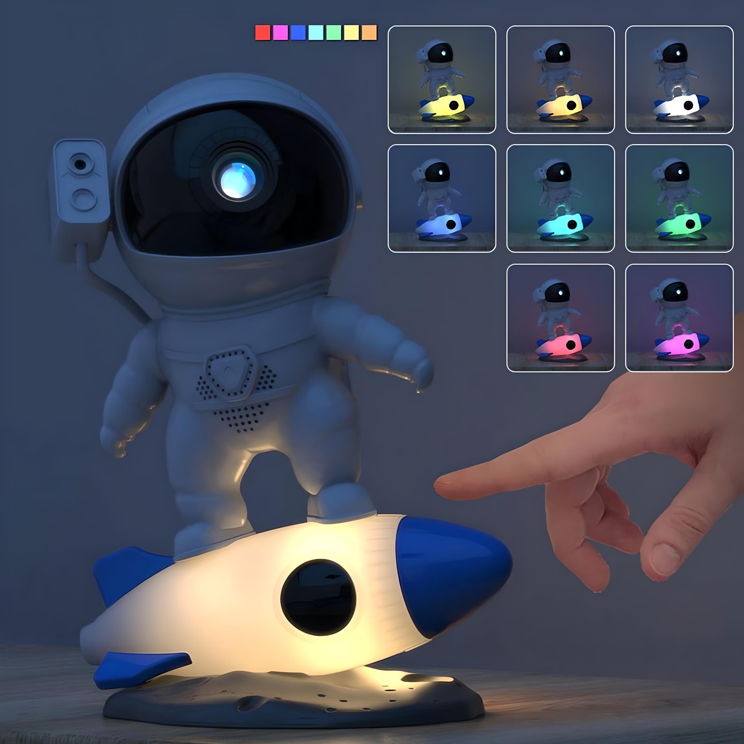 Veilleuse Astronaute Projection